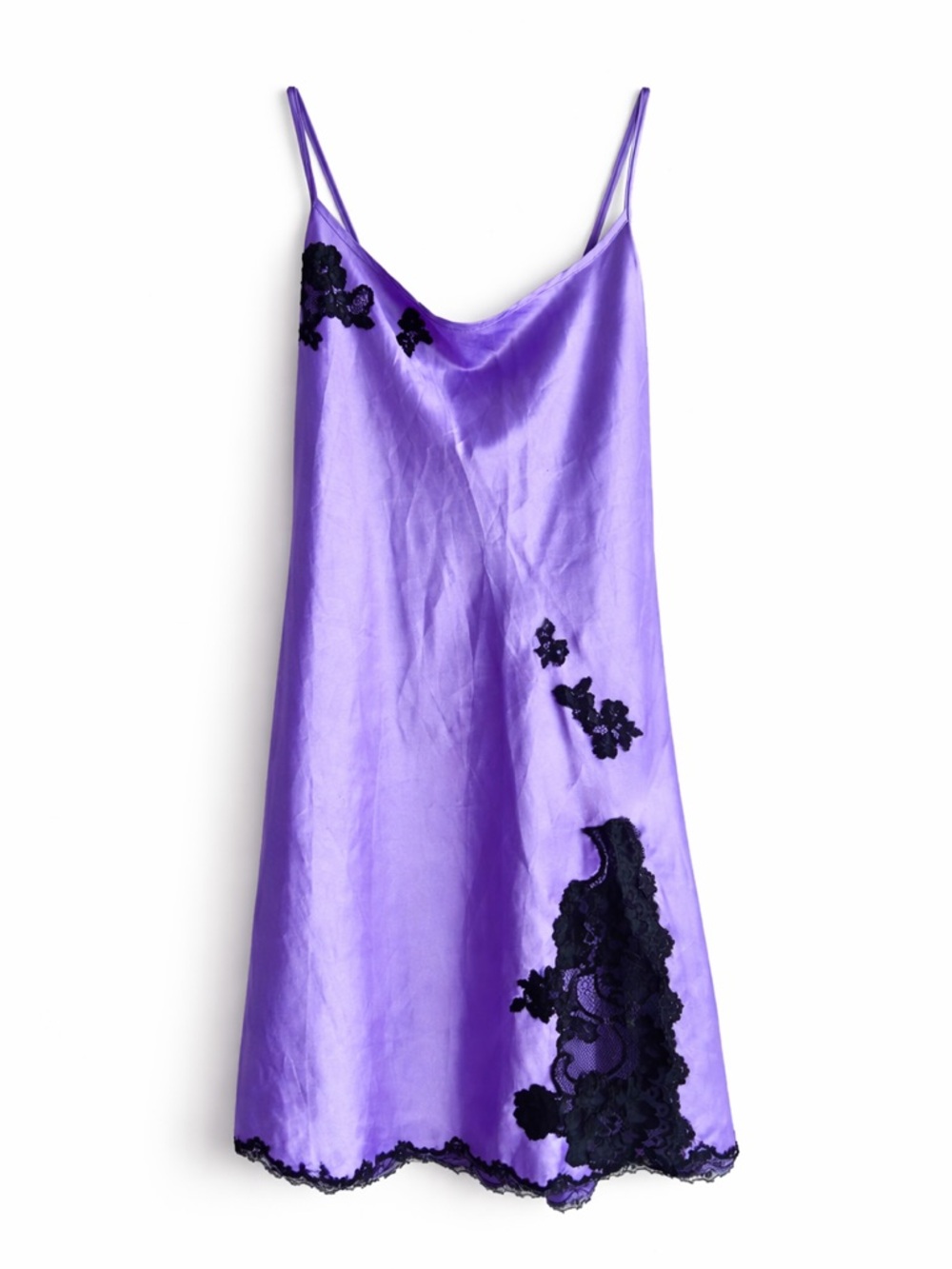 Y2K Victoria’s Secret Angel Violet Silky Slip Dress